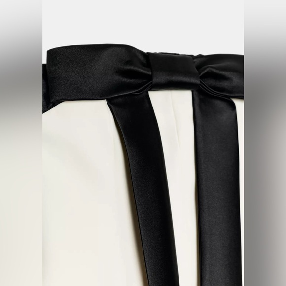 NWT ZARA STRAPLESS BOW DRESS SIZE SIZE S - Picture 6 of 11